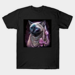 Illuminating Siamese Cat T-Shirt